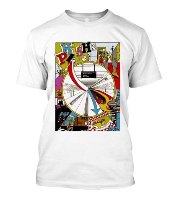 Phish Madison Square Garden New York July 2026 Five Nights Event T-Shirt