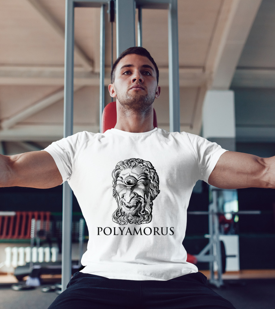 Polyamorus Cyclops Head Mythical Creature T-Shirt