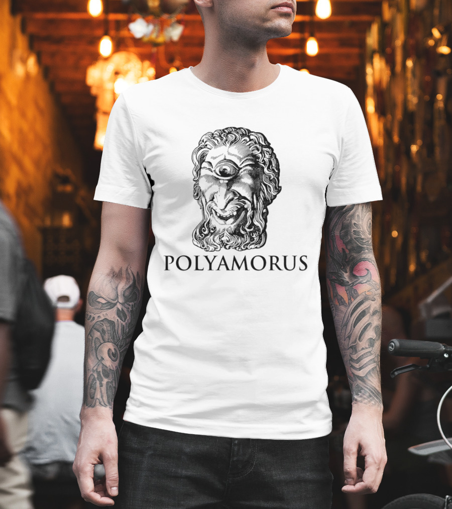Polyamorus Cyclops Head Mythical Creature T-Shirt