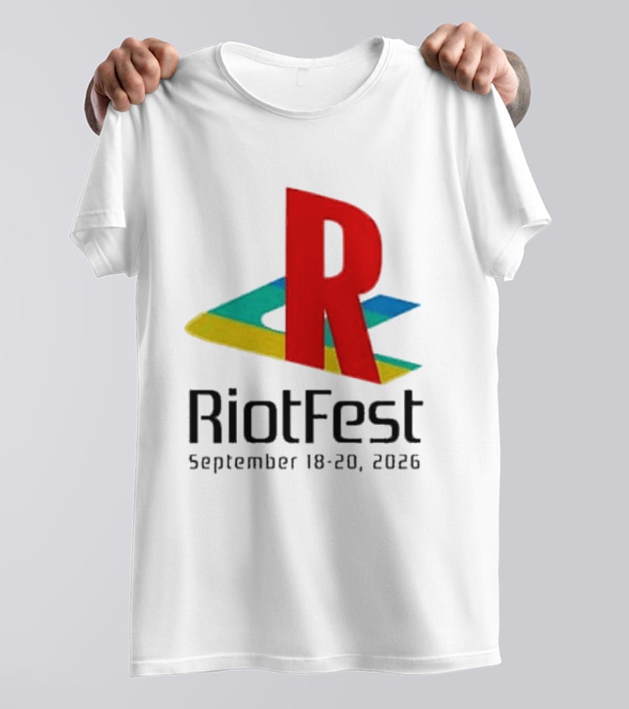 Riot Fest 2026 September 18 20 Colorful R T-Shirt