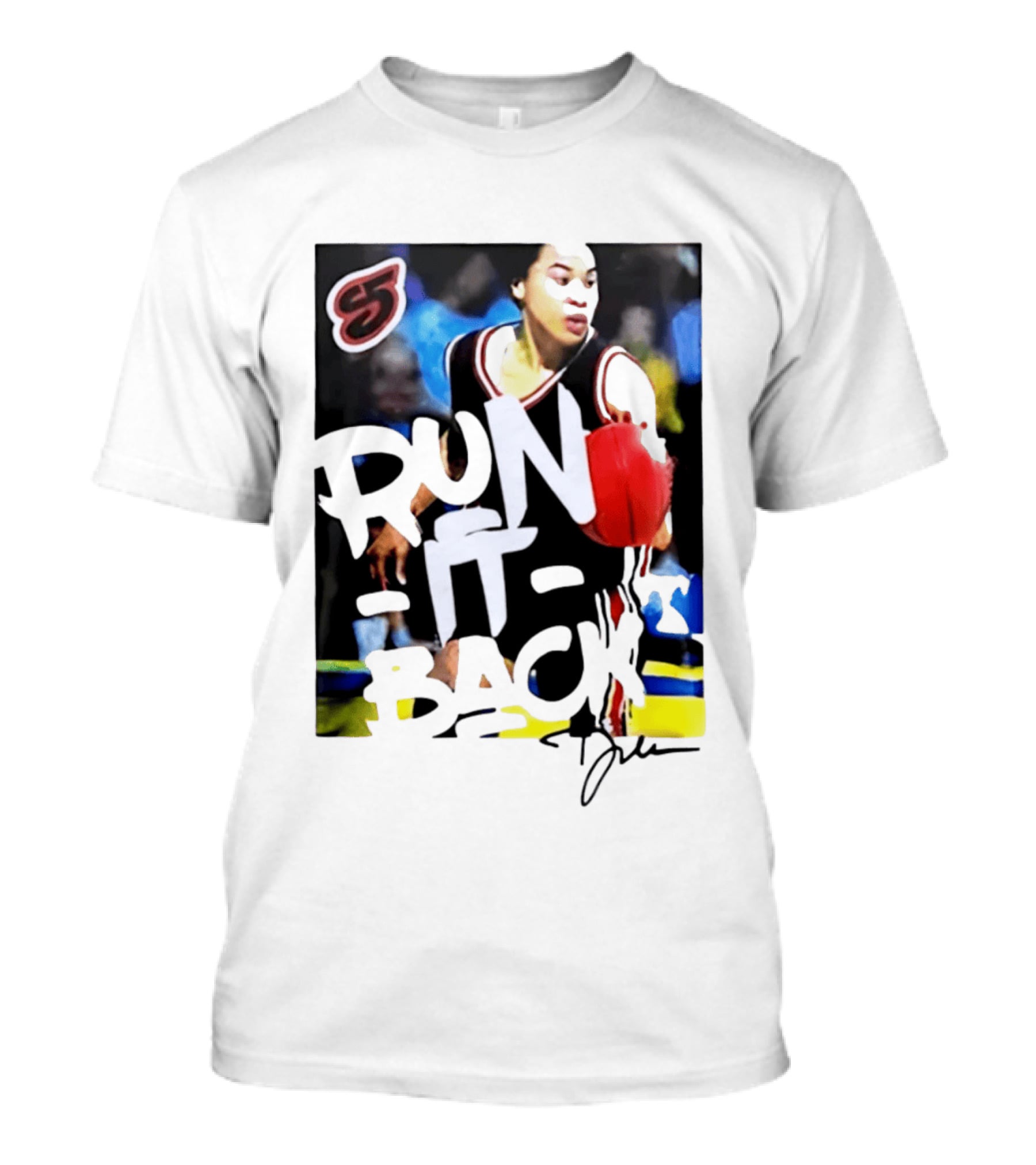 South Carolina Gamecocks Basketball Run It Back Athlete Dribbling T-Shirt