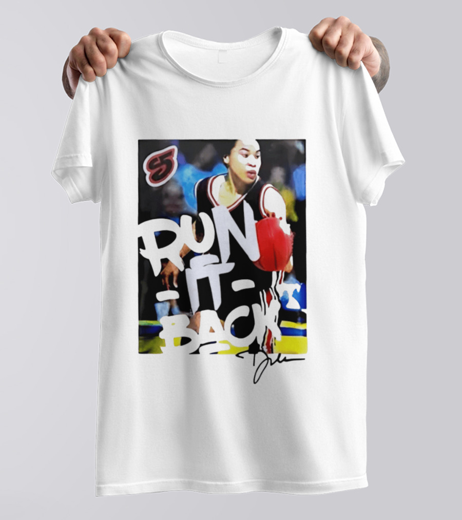 South Carolina Gamecocks Basketball Run It Back Athlete Dribbling T-Shirt