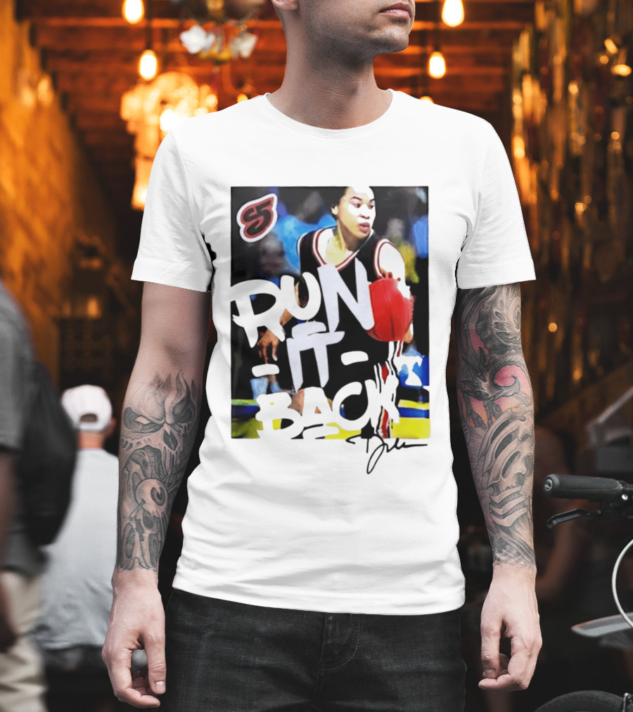 South Carolina Gamecocks Basketball Run It Back Athlete Dribbling T-Shirt