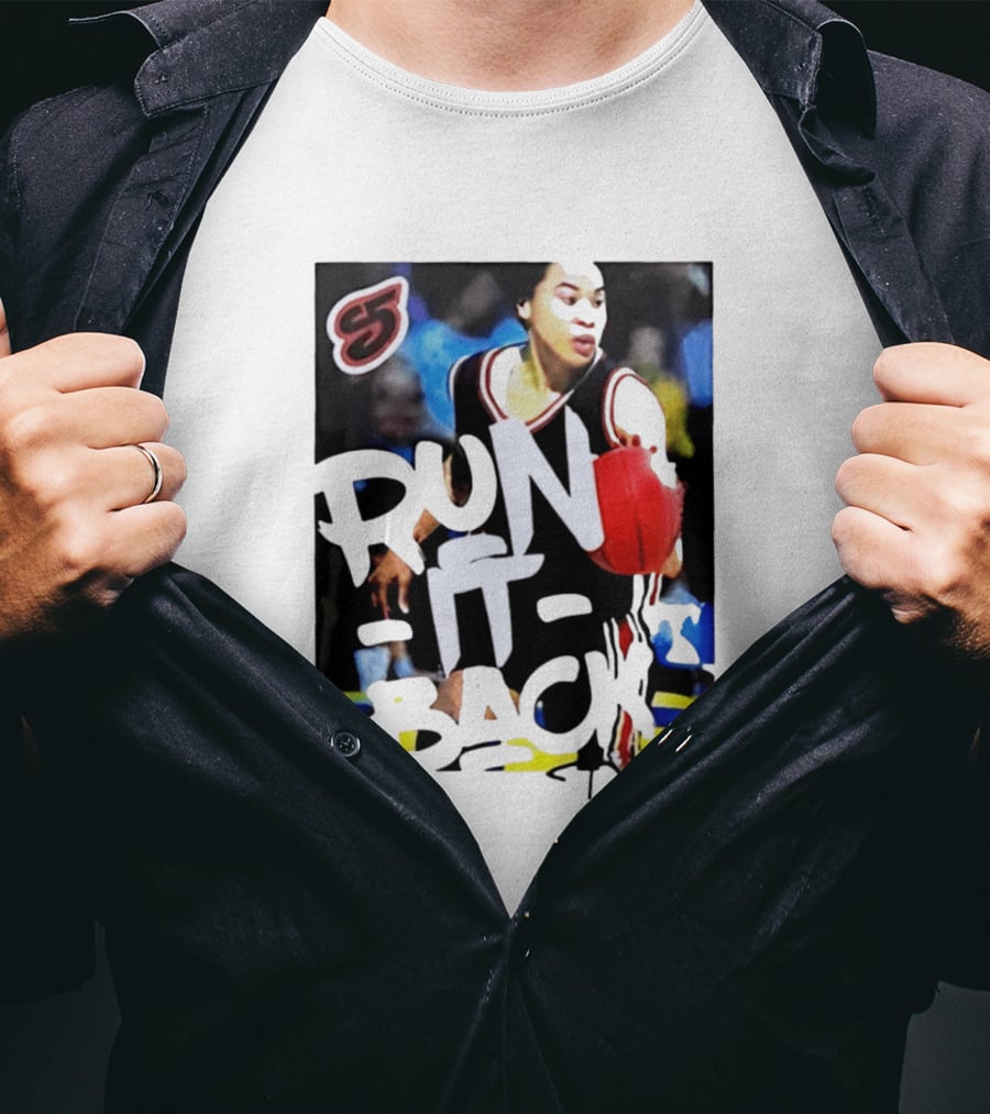 South Carolina Gamecocks Basketball Run It Back Athlete Dribbling T-Shirt