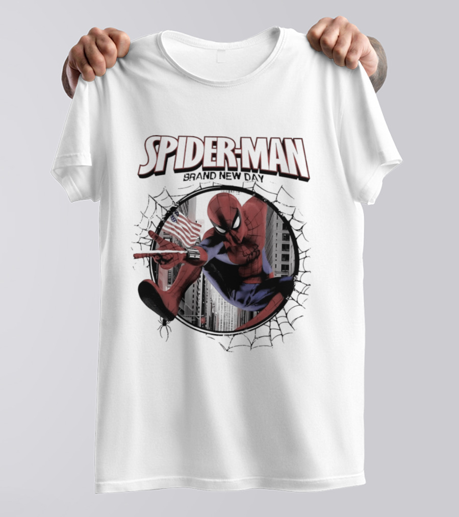 Spider Man Brand New Day Web Slinging T-Shirt