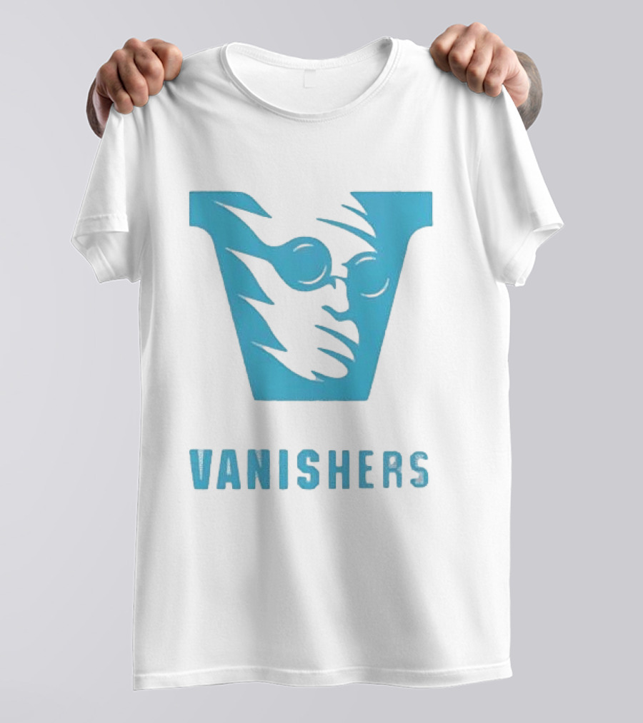 Sussex Vanishers Ghostly Specter Team Vanishers Blue T-Shirt