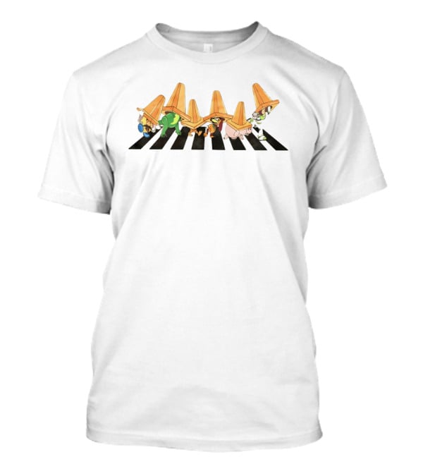 Toy Story Disney Family Trip Abbey Road 2026 Characters Crossing Road T-Shirt