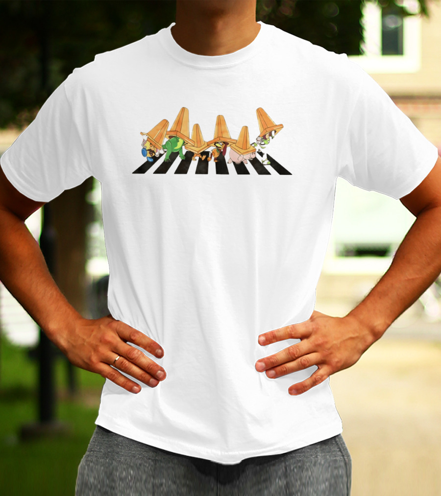 Toy Story Disney Family Trip Abbey Road 2026 Characters Crossing Road T-Shirt