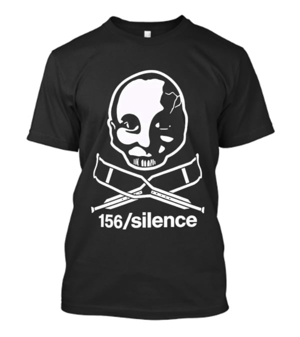 156 Silence Skeleton Face World Tour 2026 T-Shirt