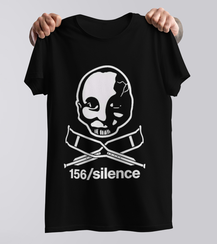 156 Silence Skeleton Face World Tour 2026 T-Shirt