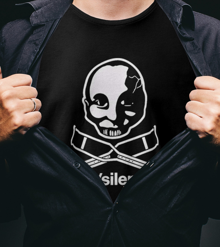 156 Silence Skeleton Face World Tour 2026 T-Shirt