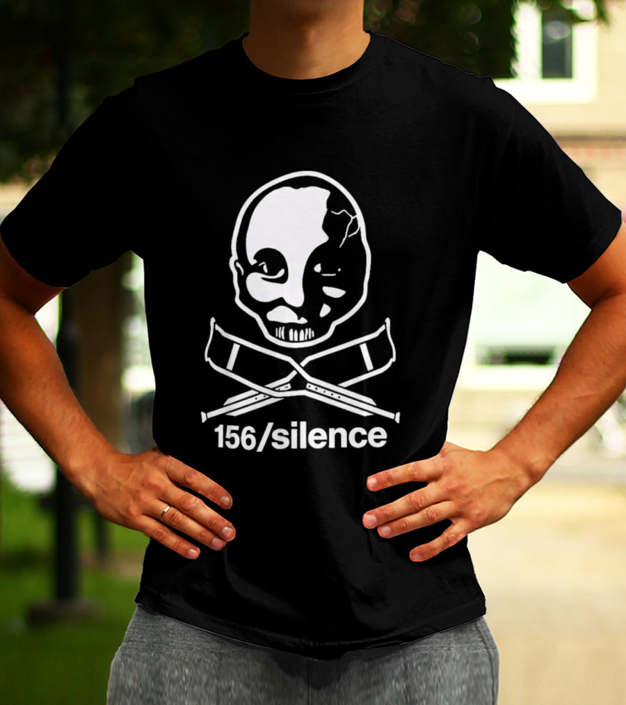 156 Silence Skeleton Face World Tour 2026 T-Shirt