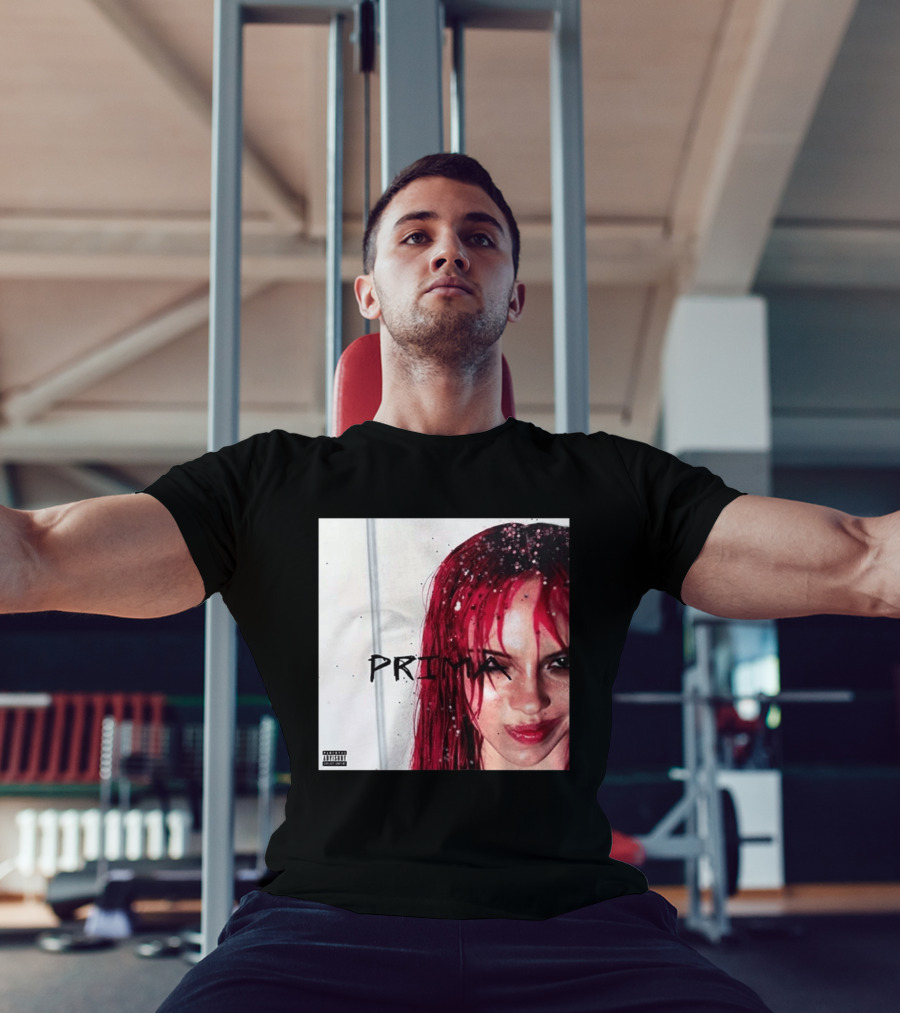 Adela Jergova Prima New Album Cover 2026 Pink Hair T-Shirt