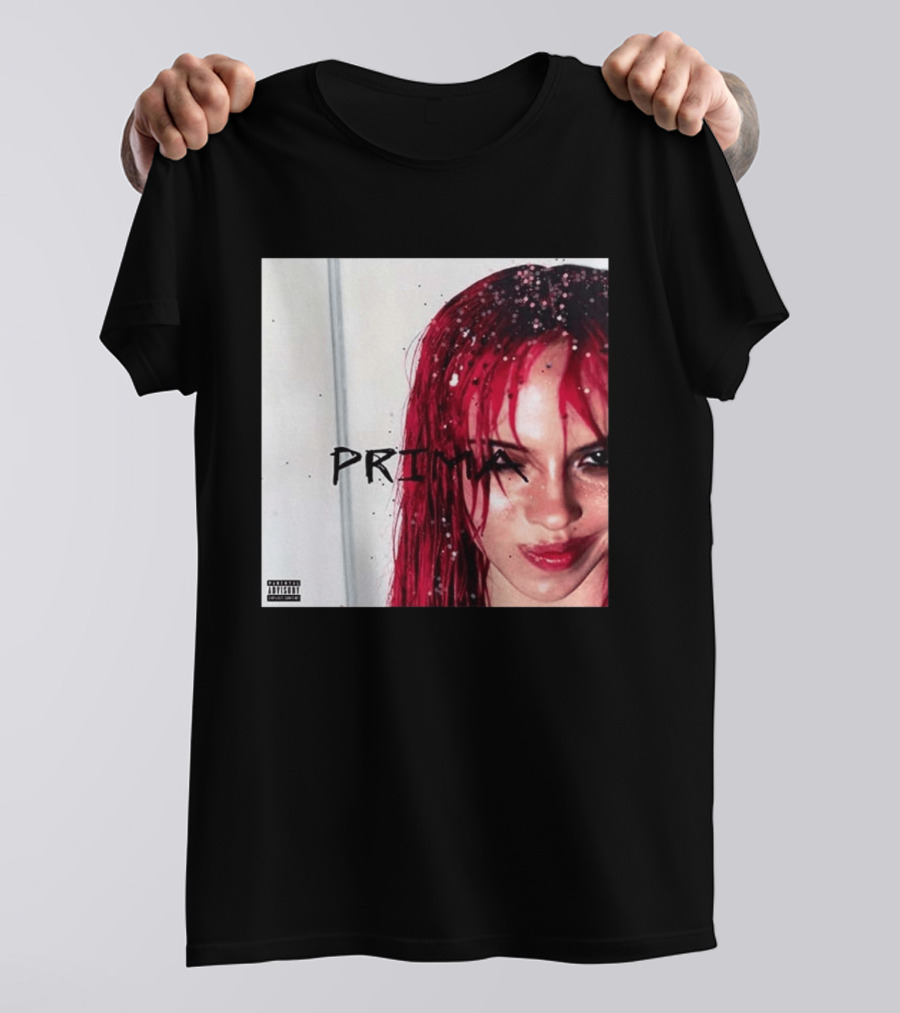 Adela Jergova Prima New Album Cover 2026 Pink Hair T-Shirt