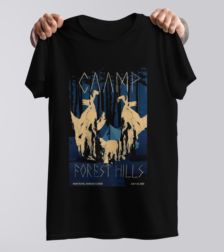 CAAMP Forest Hills Mon Rovia Hannah Cohen July 23 2026 T-Shirt