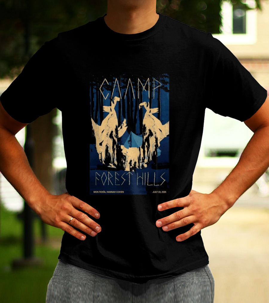 CAAMP Forest Hills Mon Rovia Hannah Cohen July 23 2026 T-Shirt