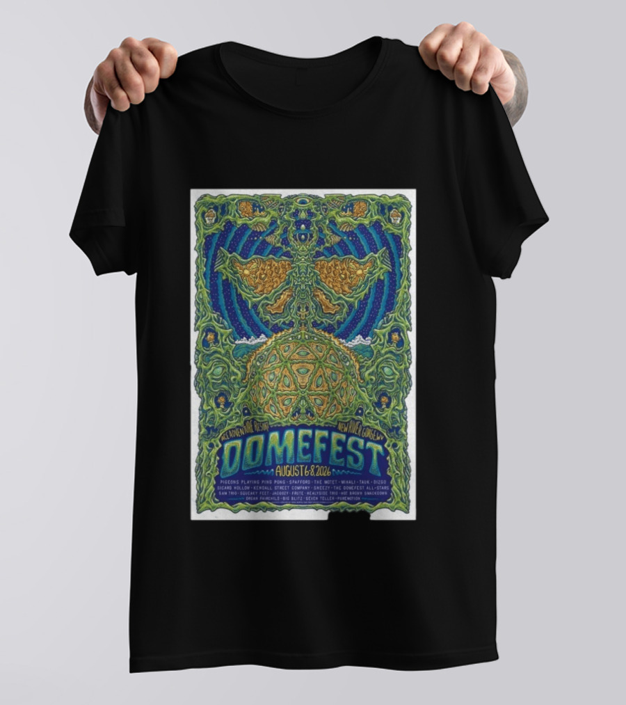 Domefest 8 6 8 8 2026 Oak Hill WV T-Shirt
