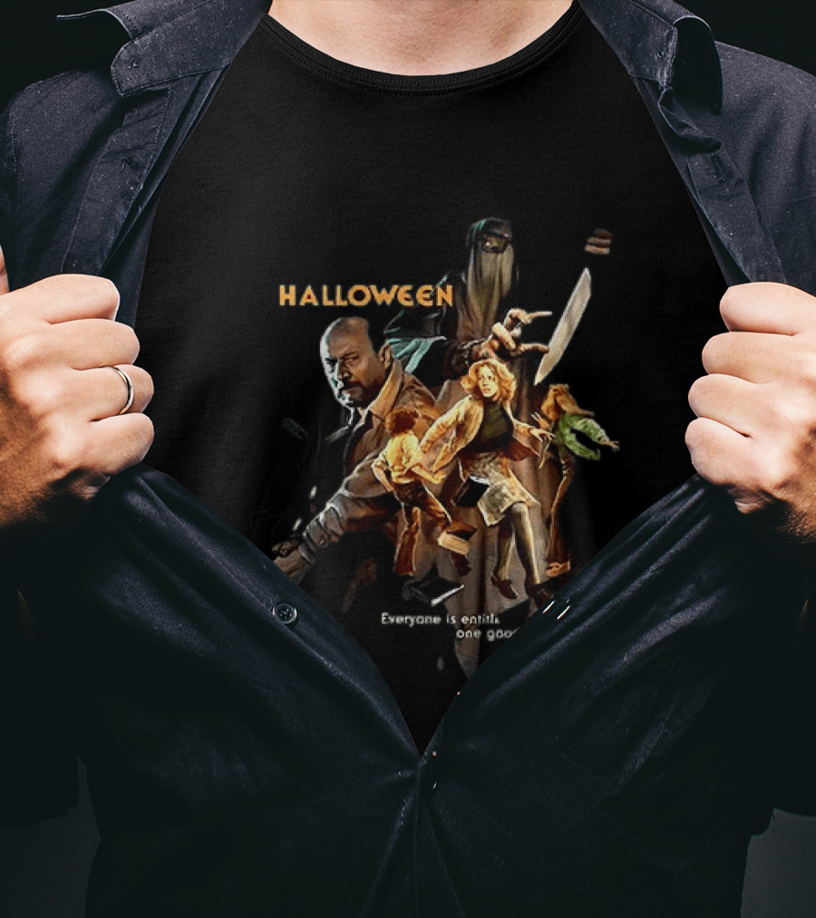 Halloween Everyone Is Entitled To One Good Scare T-Shirt