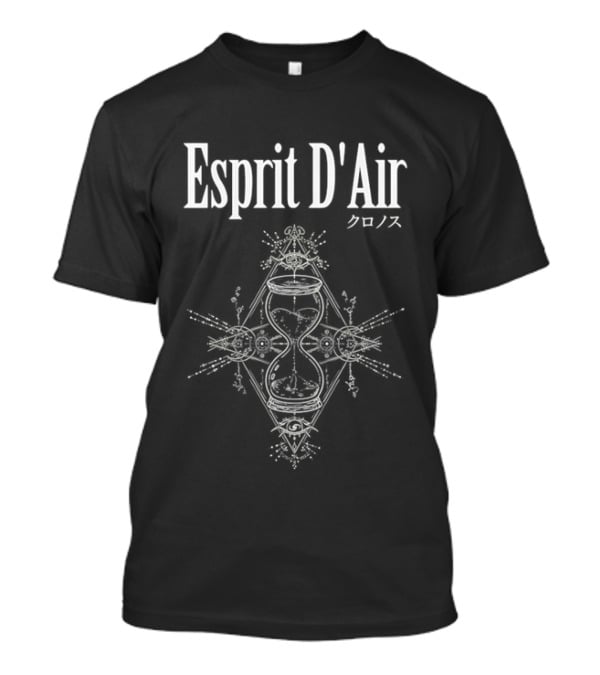Esprit D'Air Chronos Japanese Text Symmetrical Work T-Shirt