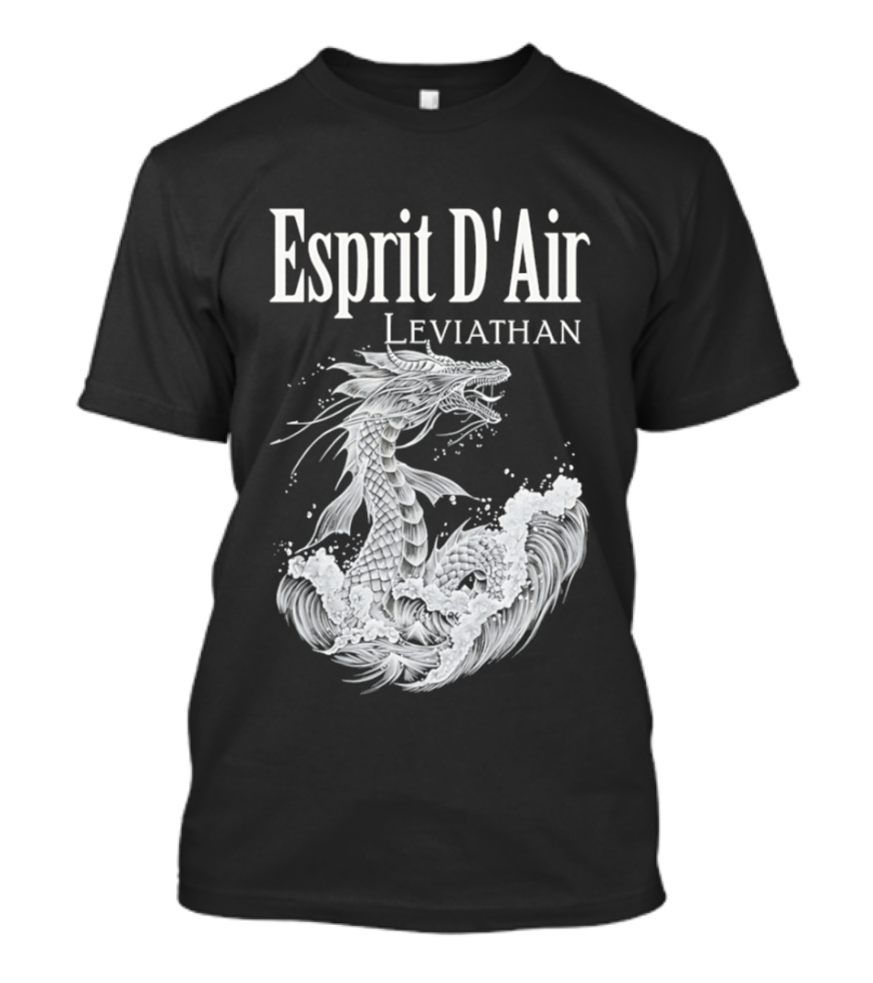 Esprit D'Air Leviathan Dragon Mythical Band T-Shirt
