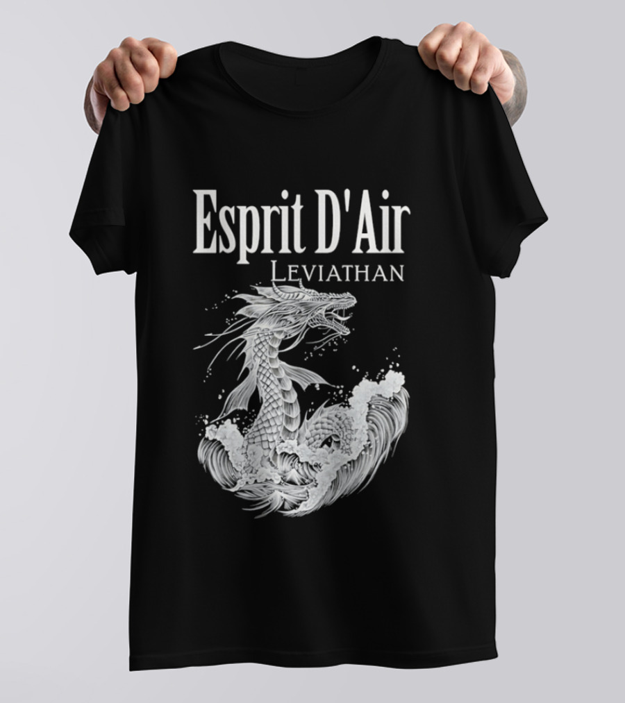Esprit D'Air Leviathan Dragon Mythical Band T-Shirt