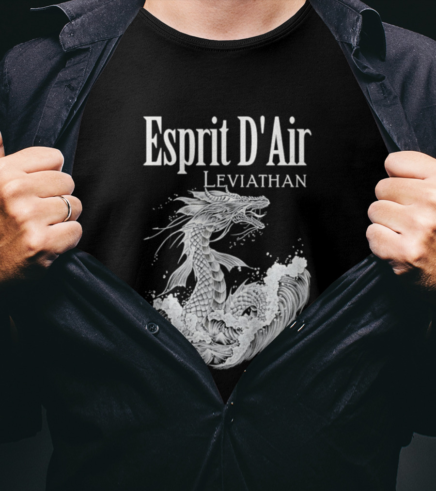 Esprit D'Air Leviathan Dragon Mythical Band T-Shirt