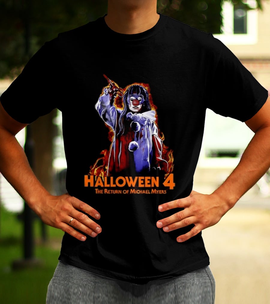 Jamie Lloyd Clown Costume Halloween 4 The Return Of Michael Myers T-Shirt