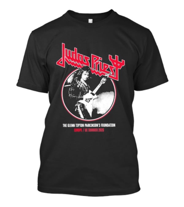Judas Priest 2026 Faithkeepers European UK Summer Tour Glenn Tipton Foundation 2026 Events T-Shirt