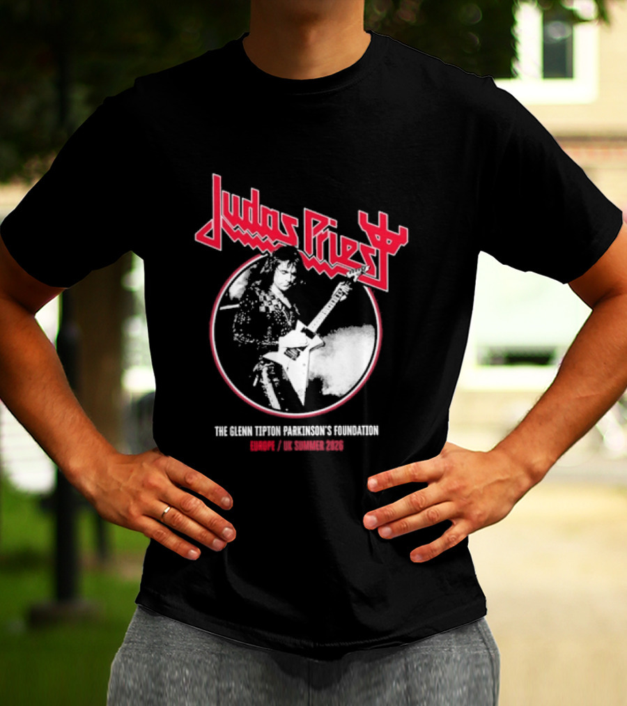 Judas Priest 2026 Faithkeepers European UK Summer Tour Glenn Tipton Foundation 2026 Events T-Shirt