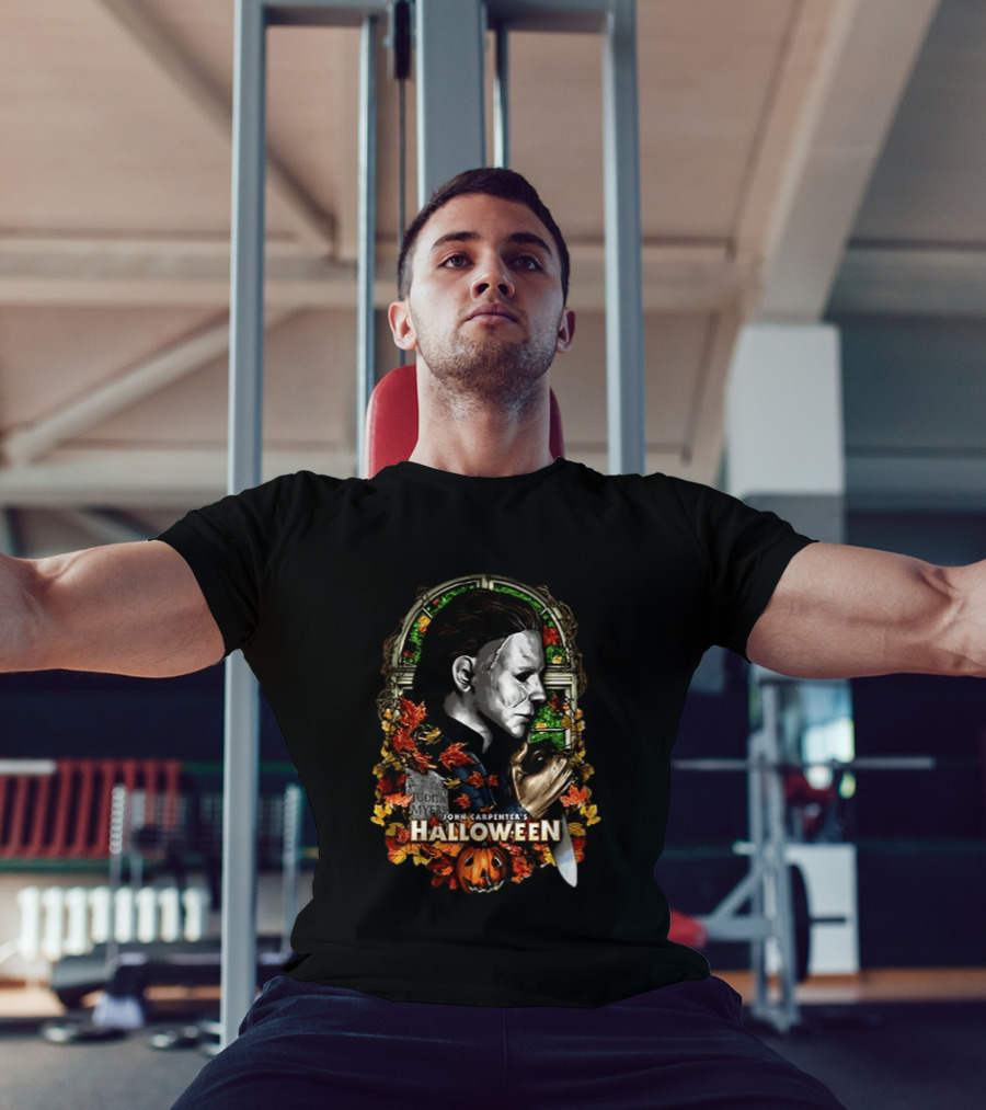 John Carpenter's Halloween Michael Myers 45 Years Of Terror Event T-Shirt