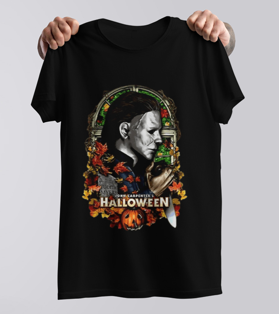 John Carpenter's Halloween Michael Myers 45 Years Of Terror Event T-Shirt