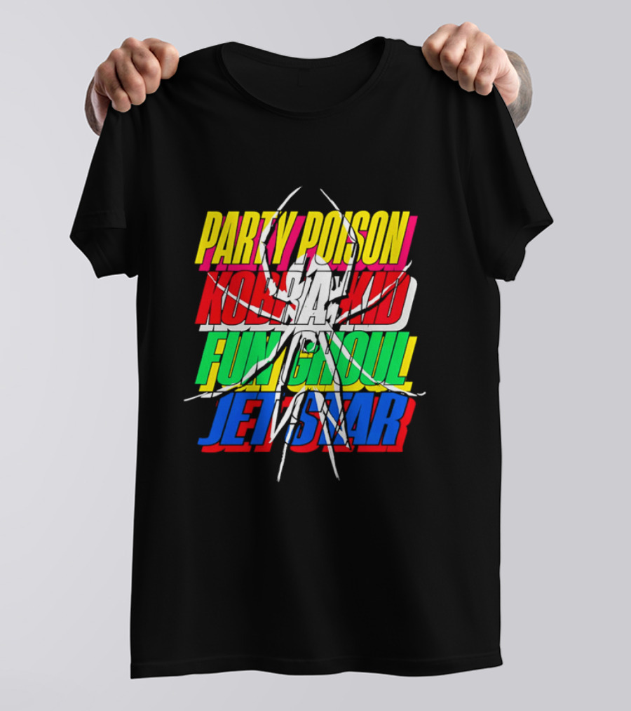 Party Poison Kobra Kid Fun Ghoul Jet Star My Chemical Romance The Fabulous Killjoys T-Shirt