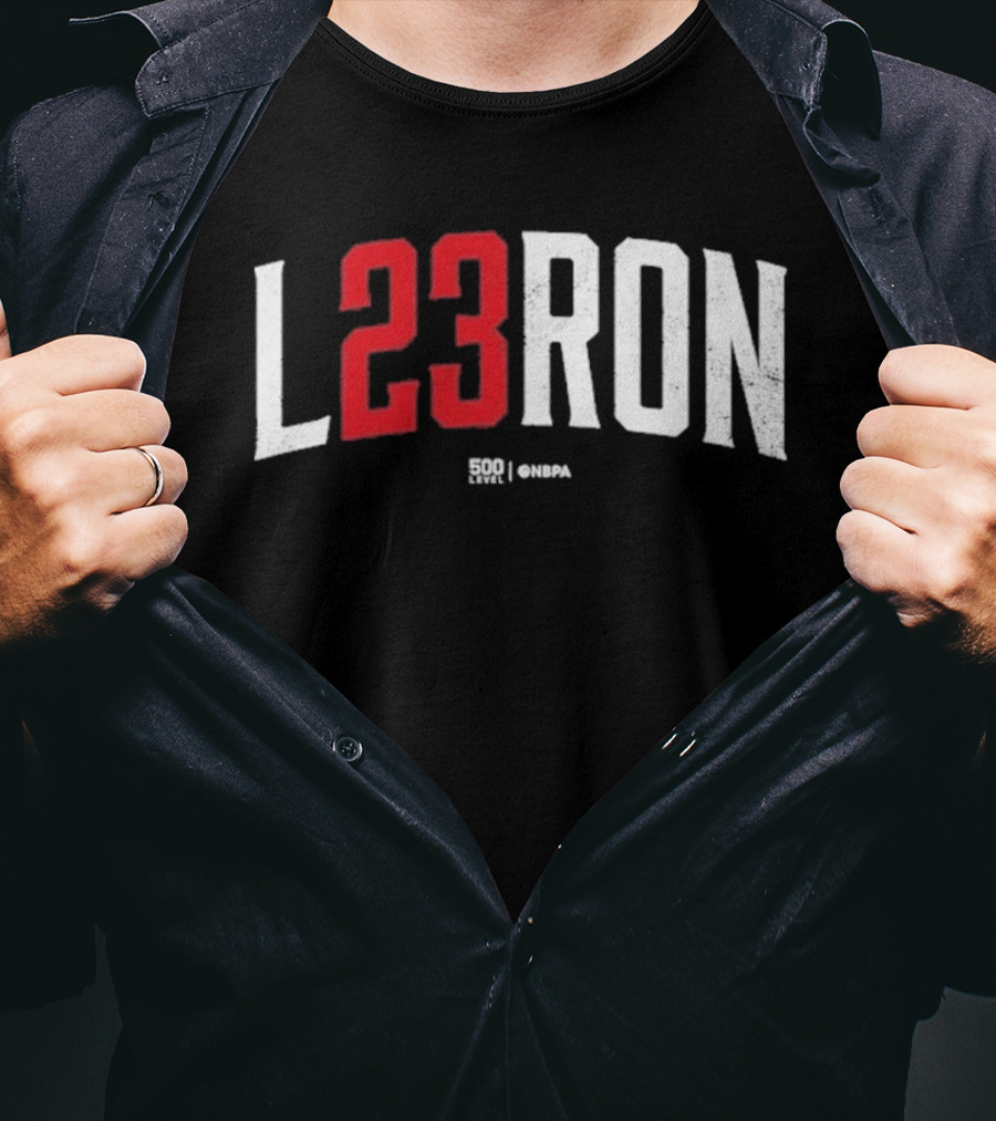 LeBron L23RON 23 Number Sports T-Shirt