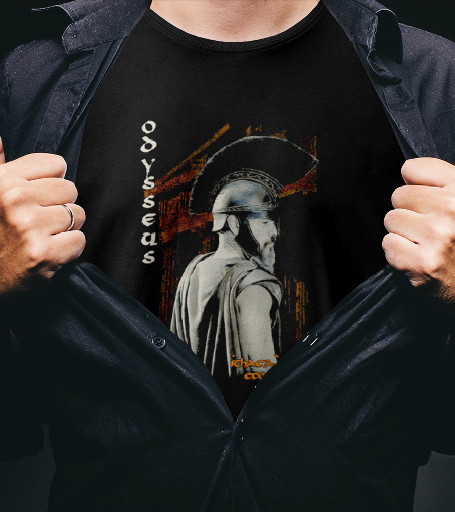 Odysseus Ithaca's King Is Coming Home Spartan Warrior T-Shirt