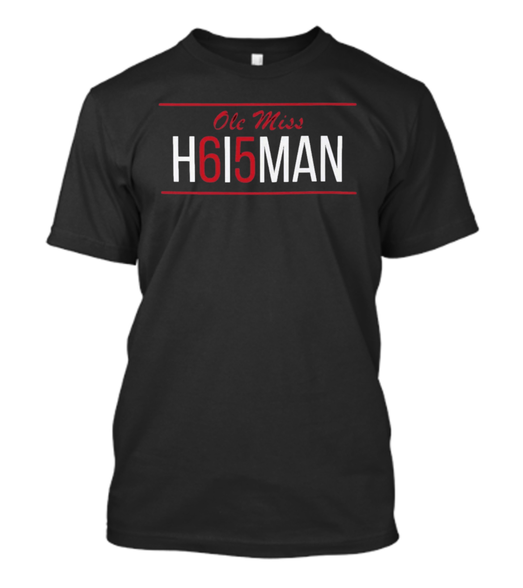 Ole Miss H615MAN 2026 Heisman Trophy Candidate Football T-Shirt