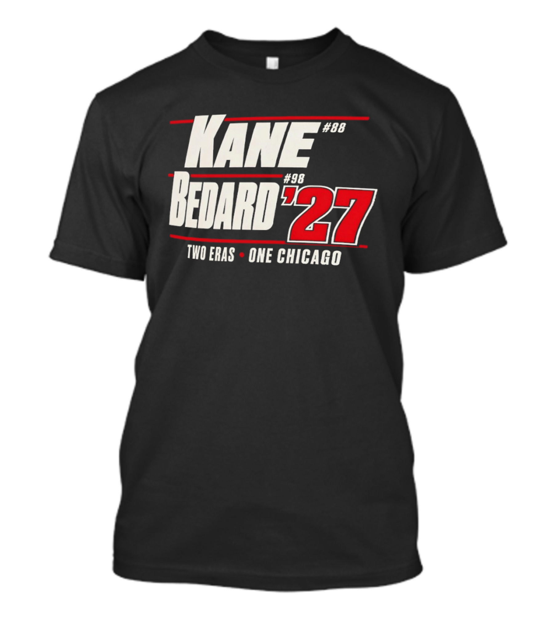 Kane 88 Bedard 98 '27 Two Eras One Chicago T-Shirt