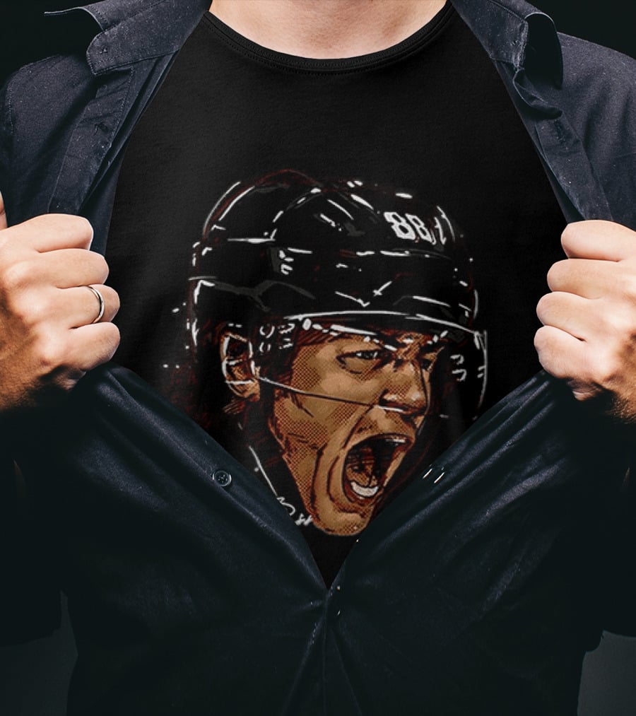 Patrick Kane Chicago Blackhawks 88 Big Head NHL Merchandise T-Shirt