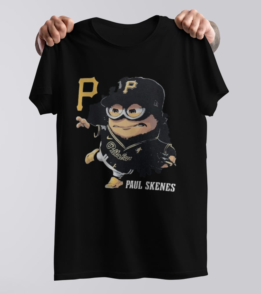 Pittsburgh Pirates Minion Paul Skenes T-Shirt