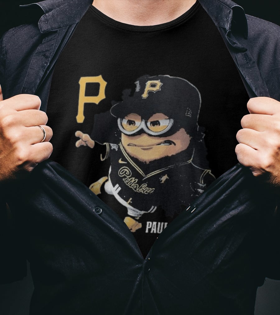 Pittsburgh Pirates Minion Paul Skenes T-Shirt