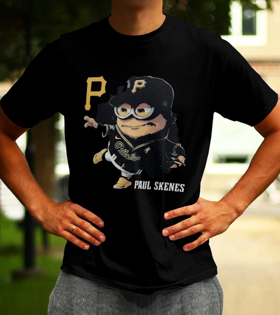 Pittsburgh Pirates Minion Paul Skenes T-Shirt