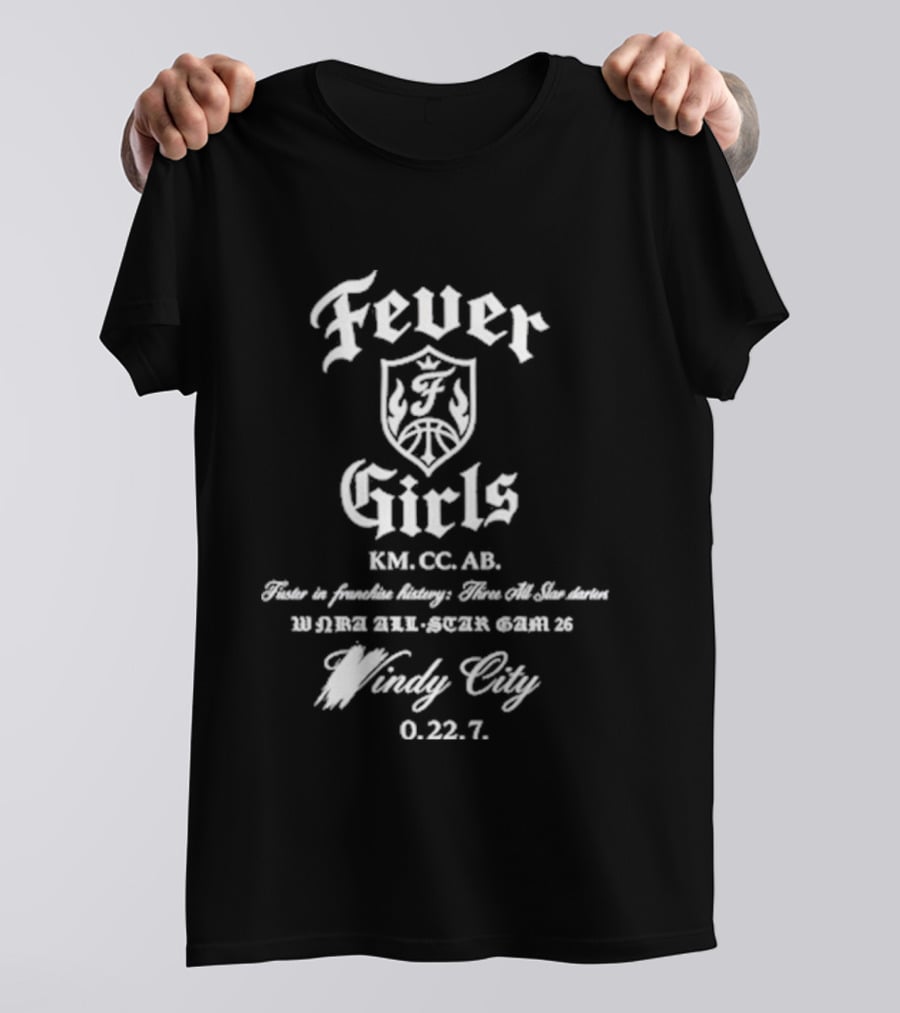 Fever Girls 2727 Raven Nighthawk Crest Timely City T-Shirt