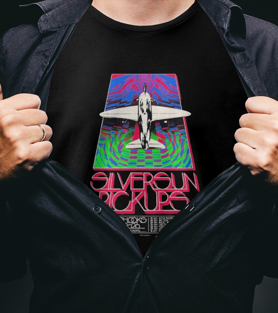 Silversun Pickups Tenterhooks Tour 2026 Australia New Zealand July Cities List T-Shirt