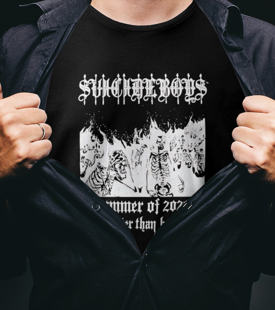 Suicideboys Summer Of 2026 Hotter Than Hell Skeletons T-Shirt