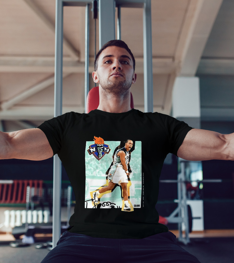 WNBA Legends Teresa Weatherspoon New York Liberty SLAM T-Shirt