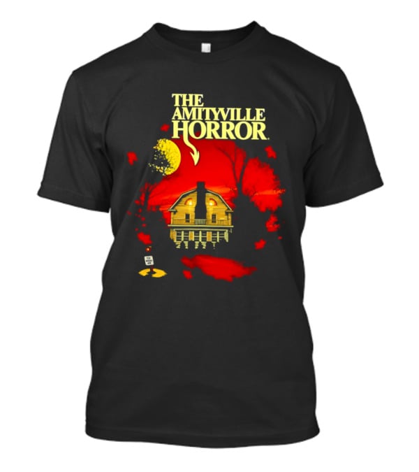 The Amityville Horror Haunted House Red Sky T-Shirt