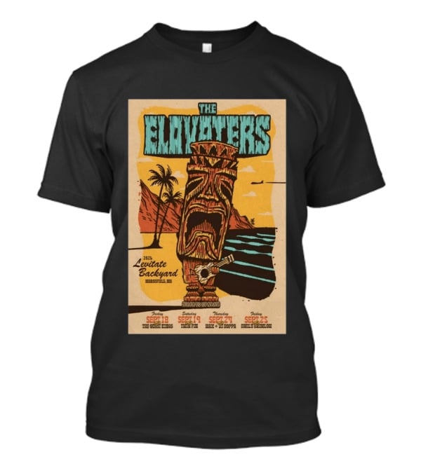 The Elovaters 2026 Levitate Backyard Marshfield MA Event With The Guess Who Max DJ Boppa Emily Rose Sept 18 25 T-Shirt