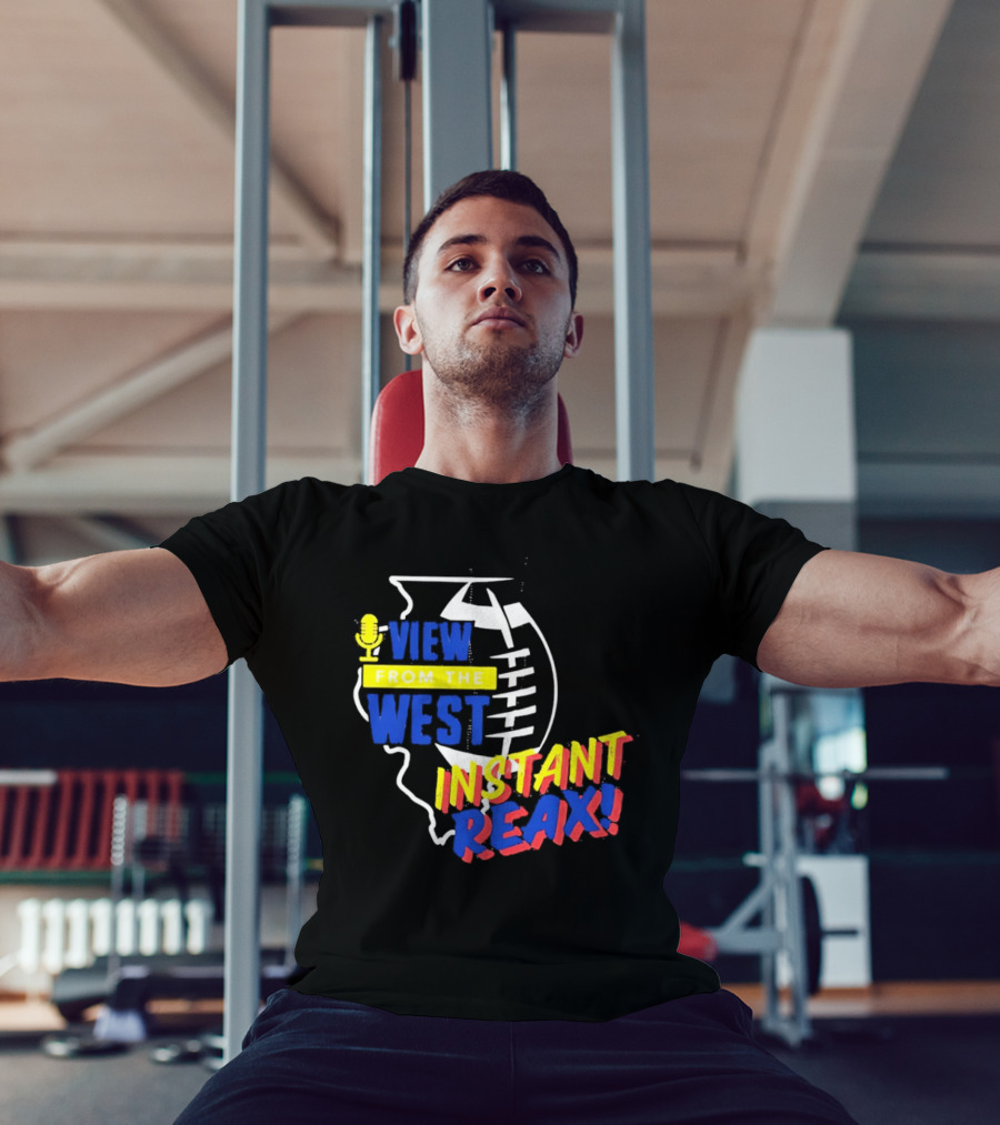 View From The West Instant Reax Illinois Football T-Shirt