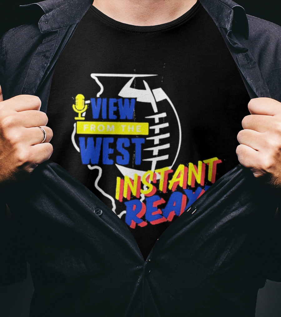 View From The West Instant Reax Illinois Football T-Shirt