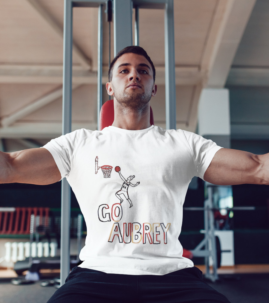 Aubrey Griffin Go Aubrey Basketball Player New York Liberty T-Shirt