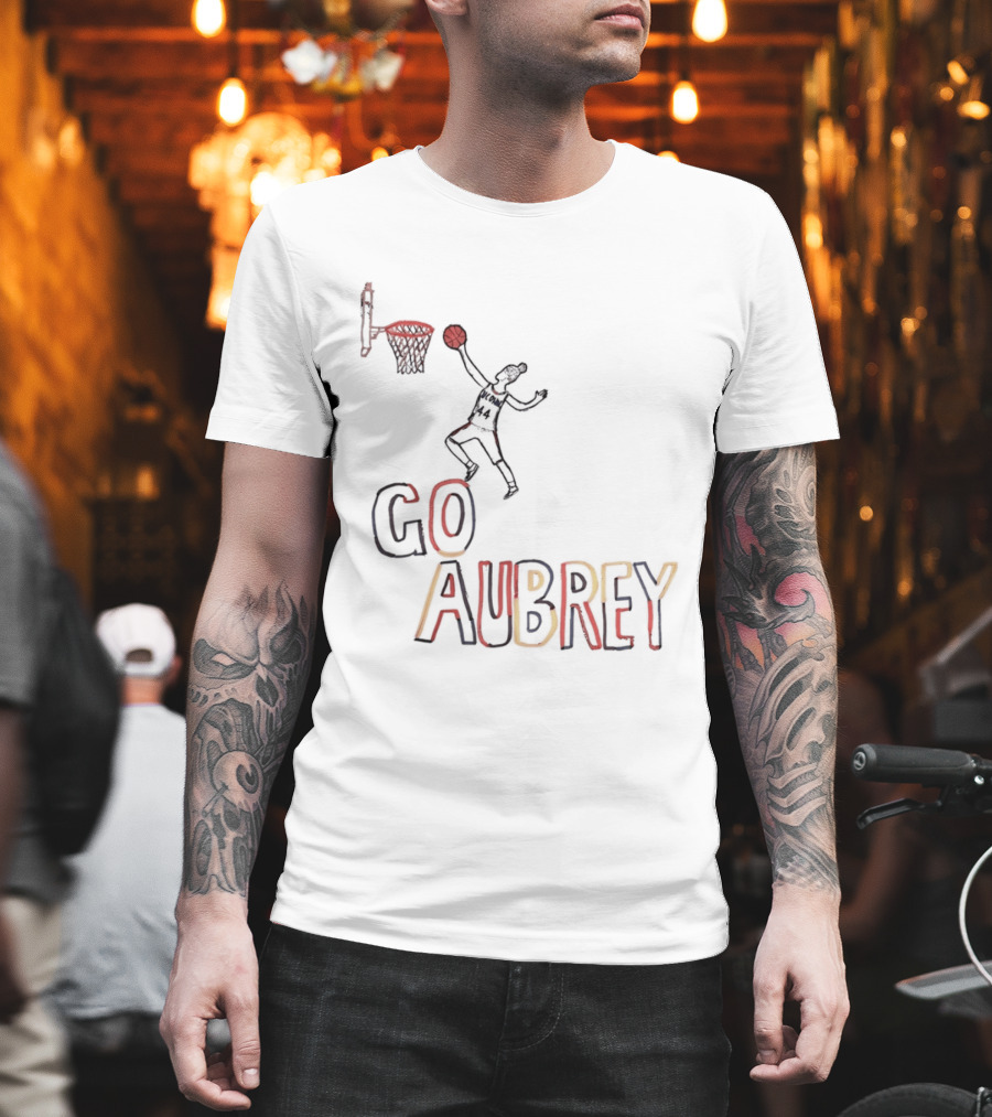Aubrey Griffin Go Aubrey Basketball Player New York Liberty T-Shirt